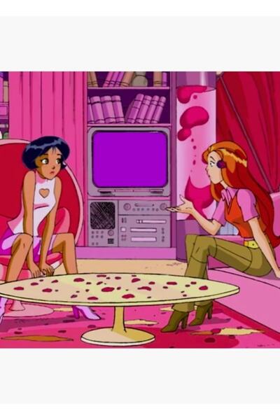 Universal Poster decorativ din lemn cu tablou „All Gals”