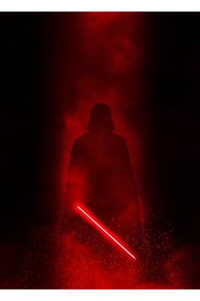 Universal Vader Minimal Table Ξύλινη Διακοσμητική Αφίσα