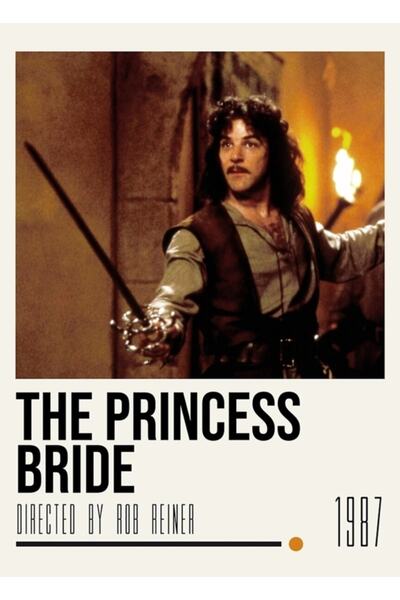 Universal Poster de film Princess Bride Pictură artistică Poster din lemn dec...