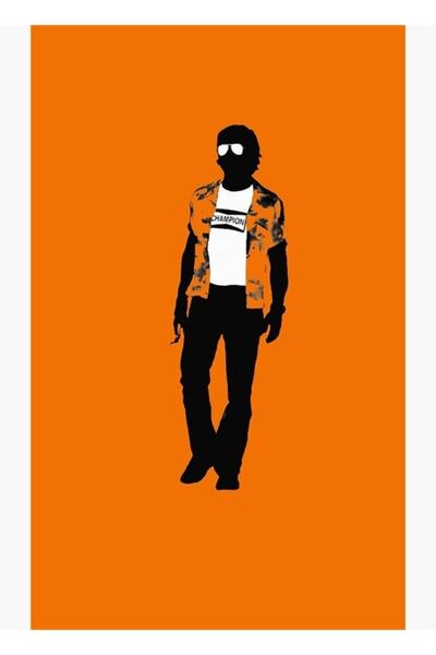 Universal Poster decorativ din lemn cu tematică cascadorii