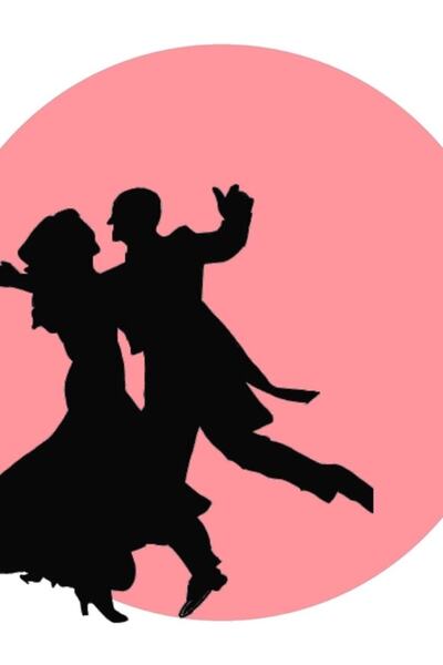 Universal Poster decorativ din lemn cu Fred și Ginger