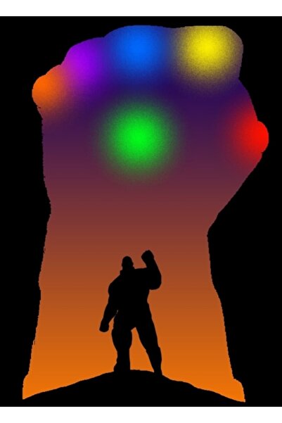 Universal Putere infinită. Tablou decorativ din lemn, tip poster