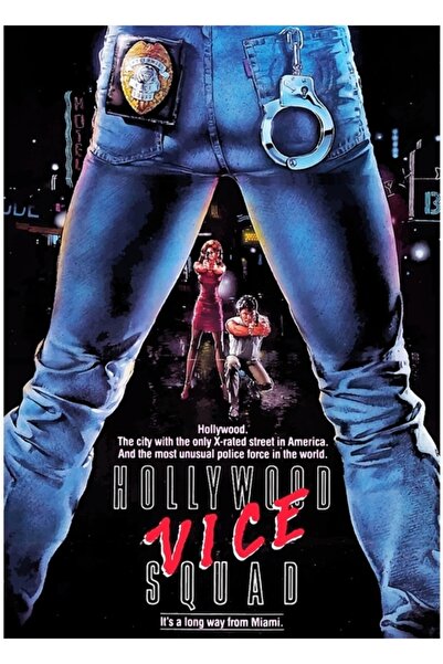 Universal Διακοσμητική Ξύλινη Αφίσα Τραπεζογραφίας Hollywood Vice Squad