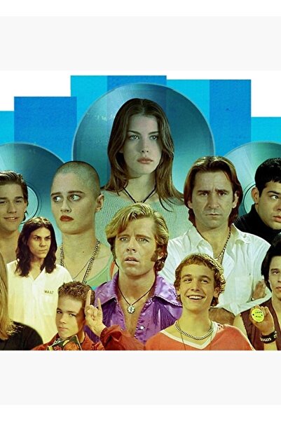 Universal Poster decorativ din lemn Empire Records