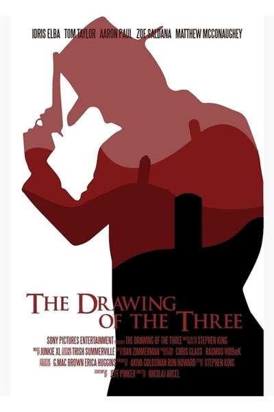 Universal Ilustrație cu trei postere (roland) Tablou Poster din lemn decorativ