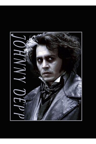 Universal Poster decorativ din lemn cu pictură de film clasic Jonny Deep