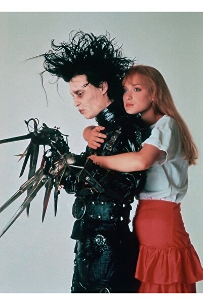 Universal Edward Scissorhands Tablo Poster din lemn decorativ
