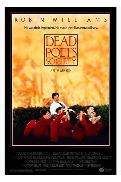 Universal Societatea Poetilor Morti - Poster decorativ din lemn