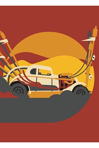 Universal Poster decorativ din lemn Nux Buggy