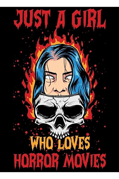 Universal Korku Filmlerini Seven Bir Kız Korkunç Cadılar Bayramı Kostümü Hedi...