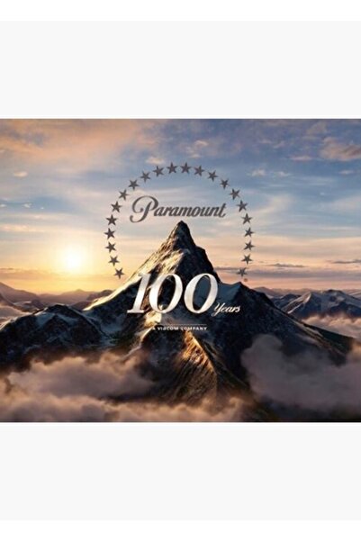 Universal Paramount 100. Poster decorativ din lemn pentru aniversare