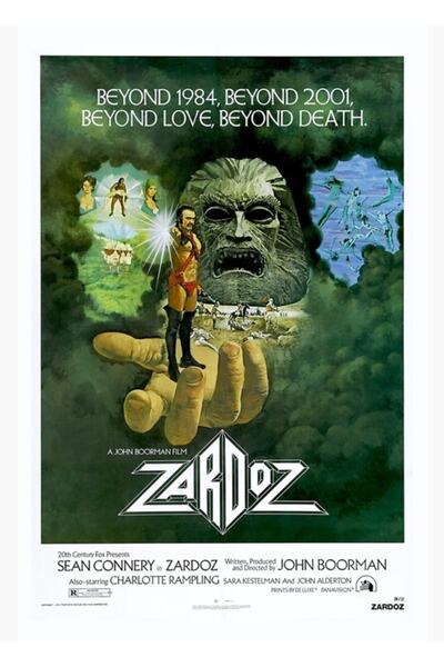 Universal Zardoz (1974) Poster Tablou Poster din lemn Decorativ