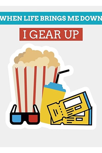 Universal Când viața mă abat, îmi pune pește în piept. Poster decorativ din l...