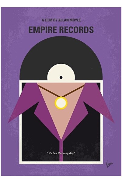 Universal No750- Empire Records Ξύλινη Διακοσμητική Αφίσα Τέχνης