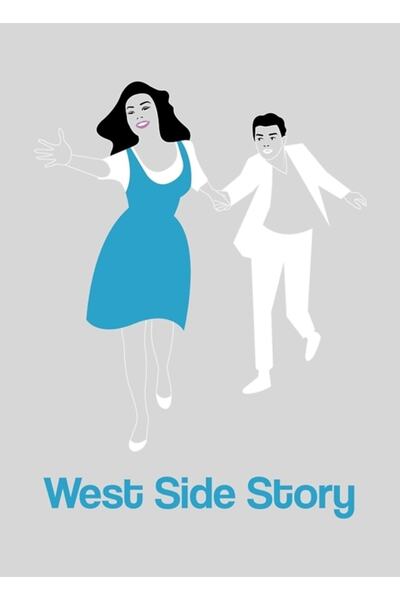 Universal West Side Story este o operă de artă, tablou pentru fani, poster de...