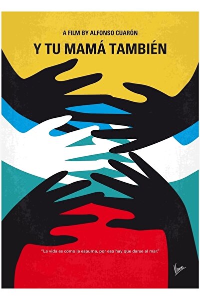 Universal No468- Y Tu Mama Tambien Ξύλινη Διακοσμητική Αφίσα Τραπεζιού