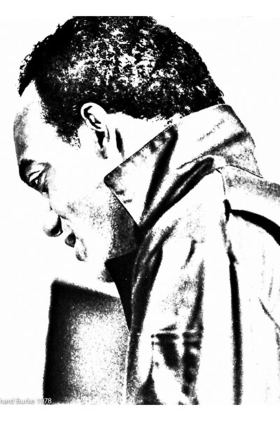 Universal Ken Foree--Poster decorativ din lemn, realizat prin desen cu creion