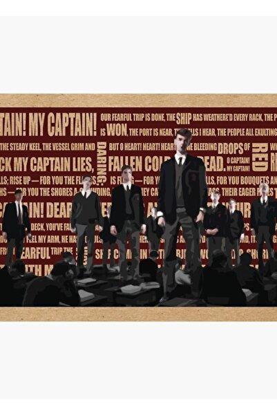 Universal Societatea Poetilor Morți Poster Decorativ din Lemn