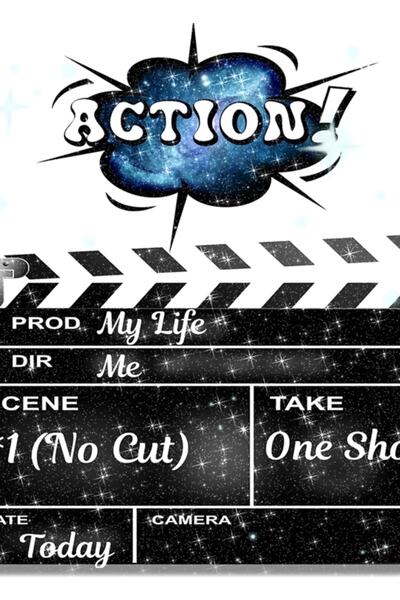 Universal Accionare, Panou de filmaj, Cinema, Albastru, Benzi desenate, Discu...