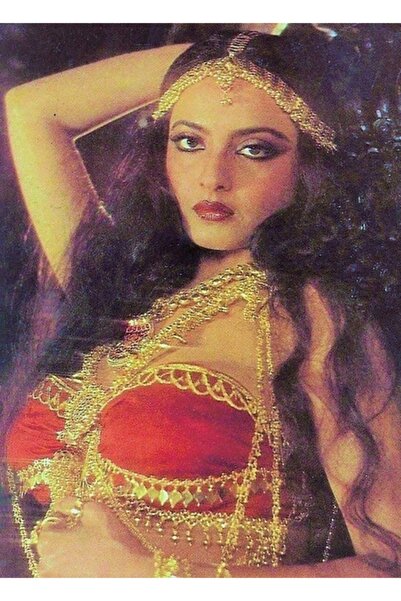 Universal Poster decorativ din lemn Ravishing Rekha Tablo