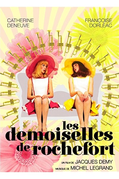 Universal Τα Νεαρά Κορίτσια του Ροσεφόρ Ξύλινη Διακοσμητική Αφίσα Τέχνης