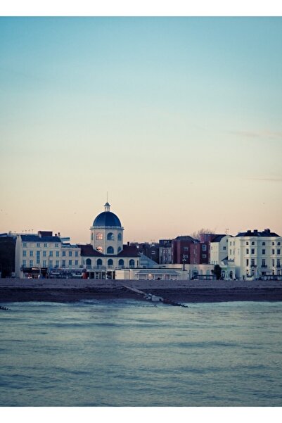 Universal The Dome, Tablou decorativ din lemn cu afiș, pentru cinema, Worthing