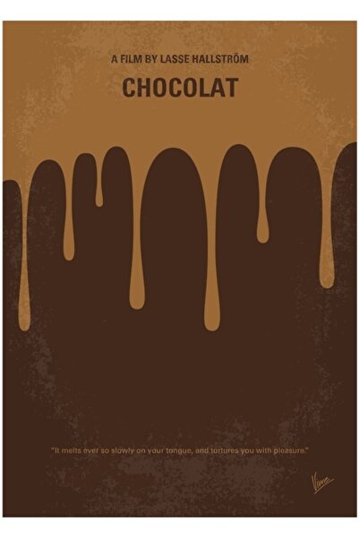 Universal No567 - Dekorativni drveni poster sa slikom čokolade