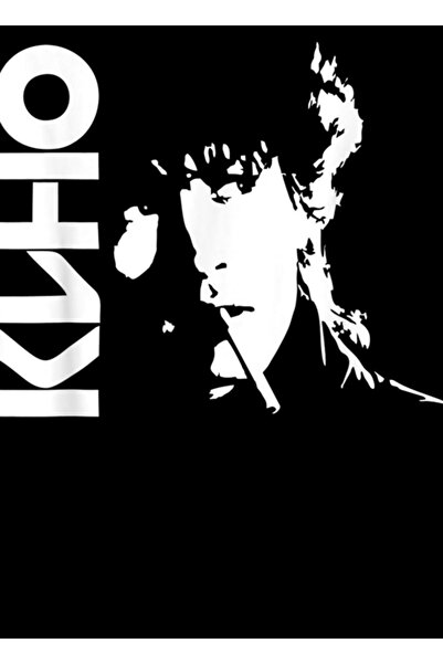 Universal Viktor Tsoi Rock Müzisyen Rus Sineması Film Hediye Tablo Ahşap Poster Dekoratif
