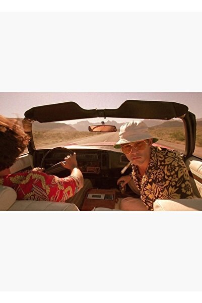 Universal Φόβος και Αποτροπή στο Λας Βέγκας Ξύλινη Διακοσμητική Αφίσα Τέχνης