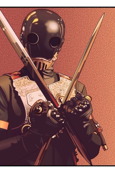 Universal Διακοσμητική ξύλινη αφίσα Hellboy για ζωγραφική