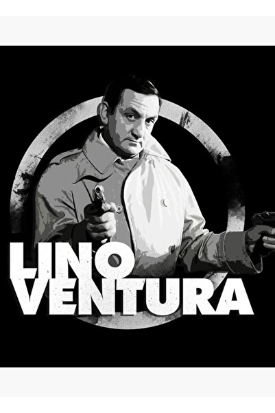 Universal Lino Ventura - Le Deuxième Souffle Poster decorativ din lemn