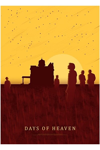 Universal Days Of Heaven Tablo Ahşap Poster Decorativ