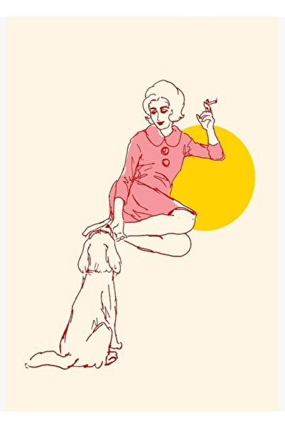 Universal Poster decorativ din lemn „Cine este o fată bună”