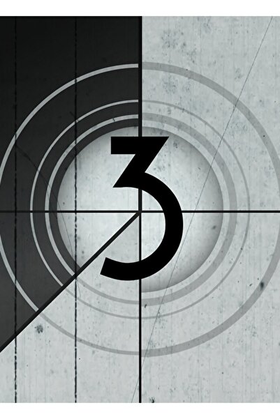 Universal Poster decorativ din lemn cu numărătoare inversă