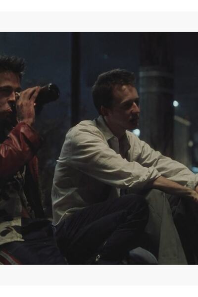 Universal Poster decorativ din lemn Fight Club