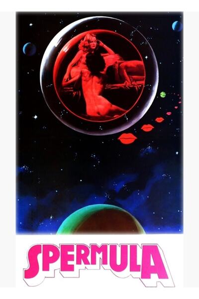 Universal Spermula (1976) De Charles Matton Tablo Poster decorativ din lemn