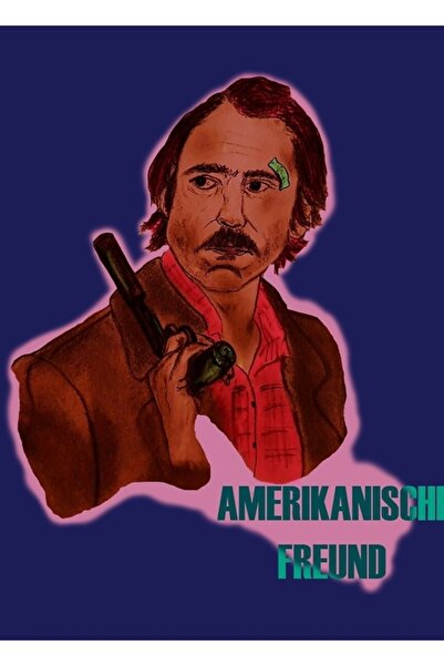 Universal Приятелят на Райли (Бруно Ганц) Дървен декоративен плакат за рисуване