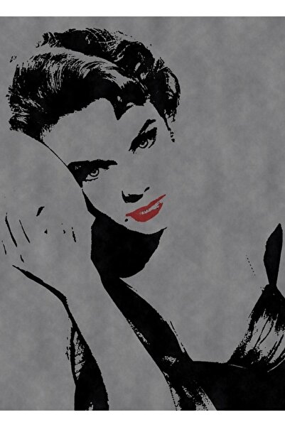 Universal Anne Francis Vintage Ξύλινη Διακοσμητική Αφίσα Τέχνης Χόλιγουντ