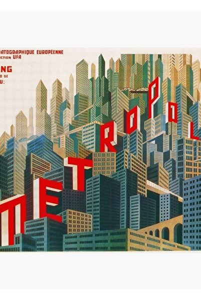 Universal Φρίτζ Λανγκ Μητρόπολις 1927 Κλασική Ταινία Επιστημονικής Φαντασίας ...