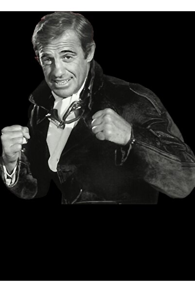 Universal Ζαν Πολ Μπελμόντο (v2) Ξύλινη Διακοσμητική Αφίσα Ζωγραφικής