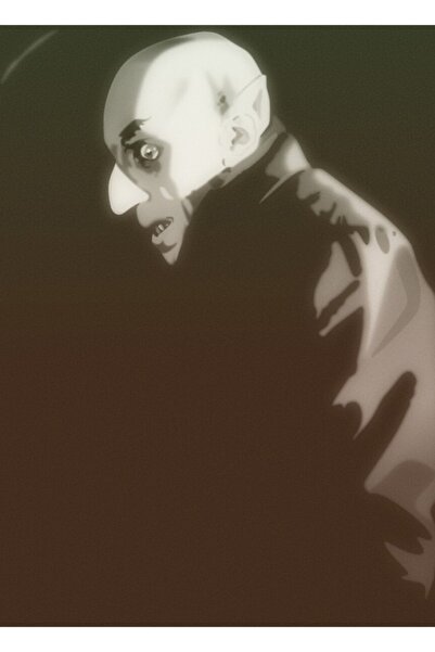 Universal Νοσφεράτου Ξύλινη Διακοσμητική Αφίσα Ζωγραφικής