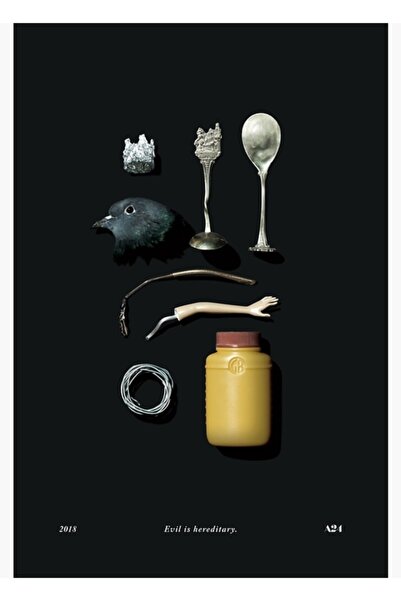 Universal Poster decorativ din lemn Hereditary Tablo