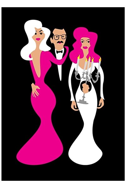 Universal Moartea o face mai frumoasă Poster decorativ din lemn