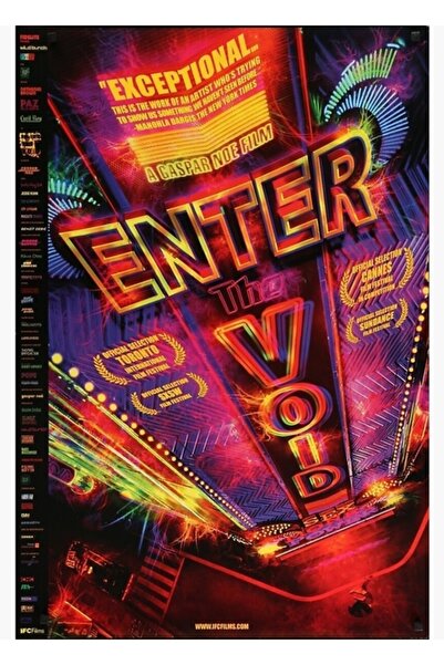 Universal Poster decorativ din lemn cu mesajul „Intră în golul etern”