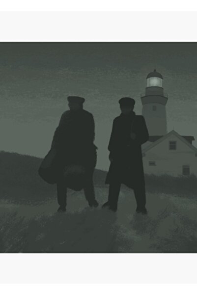 Universal Poster decorativ din lemn cu farul