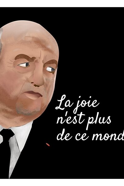 Universal Tribut lui Bernard Blier Poster decorativ din lemn