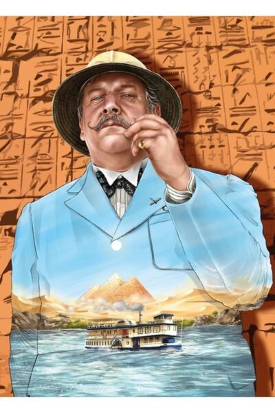 Universal Death On The Nile Tablo Ahşap Poster Decorativ