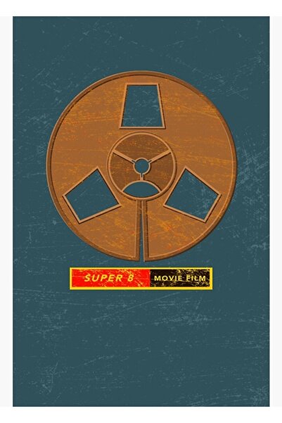 Universal Декоративен дървен плакат-табло от филма  "Супер 8 "