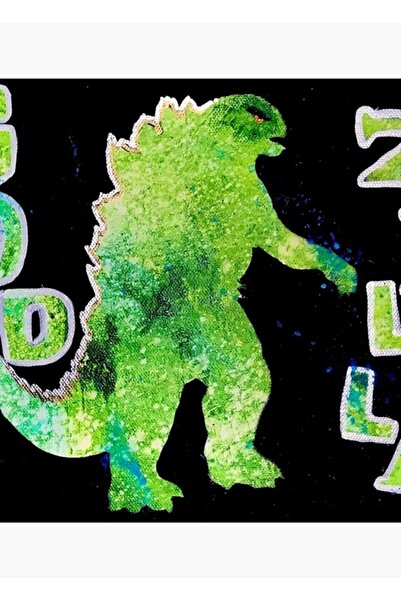 Universal Monstru Mare - Artă cu șabloane cu vopsea spray, Poster decorativ d...