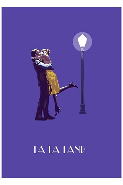 Universal Διακοσμητική Ξύλινη Αφίσα Πίνακα La La Land